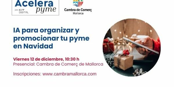 IA para organizar y promocionar tu pyme en Navidad
